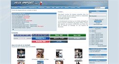 Desktop Screenshot of jeux-import.info